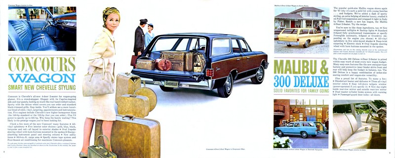 1967 Chevrolet Wagons Brochure Page 4